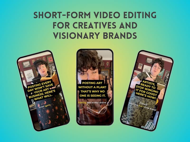 Cover image for Creative & High-Vibe Video Editing for Visionary Brands