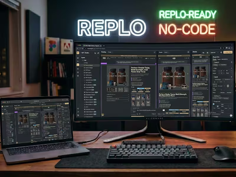 Cover image for Figma to Replo Page Development