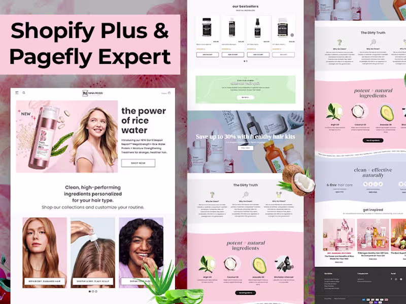 Cover image for I will create Shopify Product Landing Page with PageFly Gempages