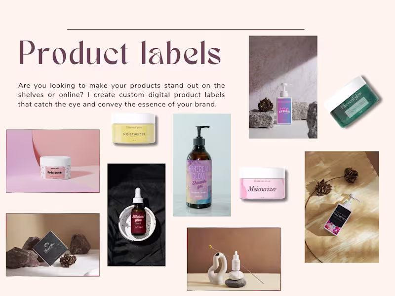 Cover image for Custom Digital Product Labels for Beauty & Lifestyle Brands
