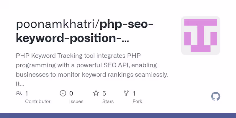 Cover image for PHP Keyword Tracking with DataForSEO API