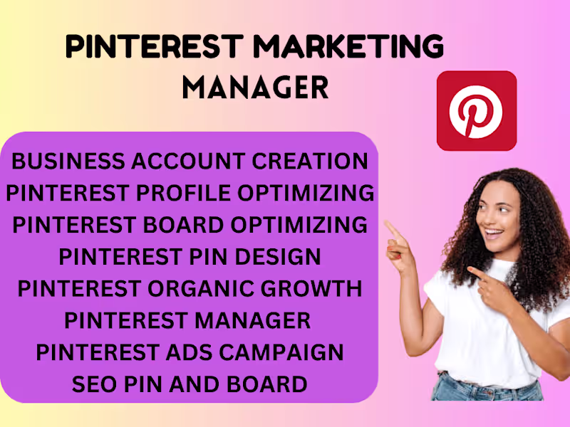 Cover image for Do Pinterest marketing SEO promotion ads manager pin on board