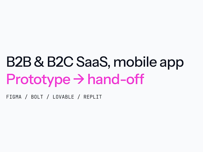 Cover image for Design and Prototyping in AI tools: Web & Mobile apps