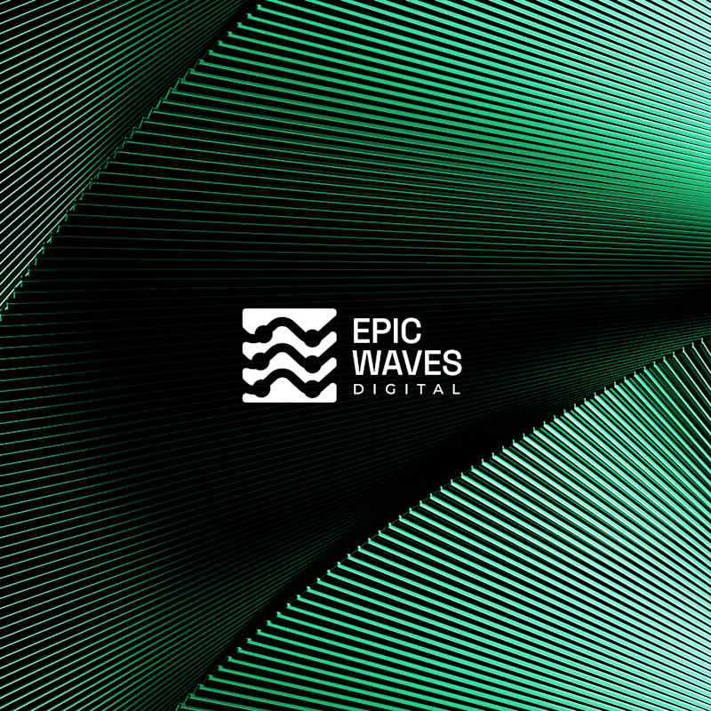 Cover image for Logo Design For Epic Waves Digital 