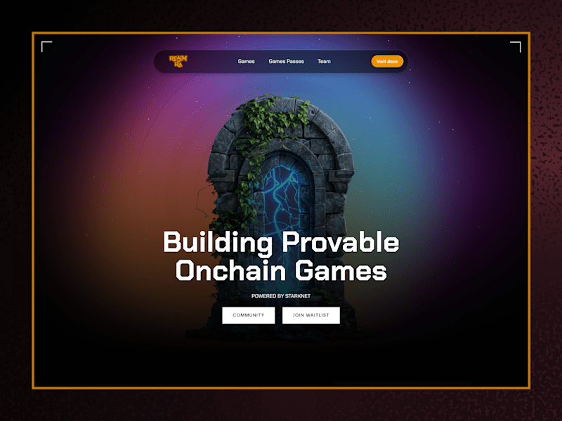 Cover image for Realm of Ra Landing Page | Figma to Framer