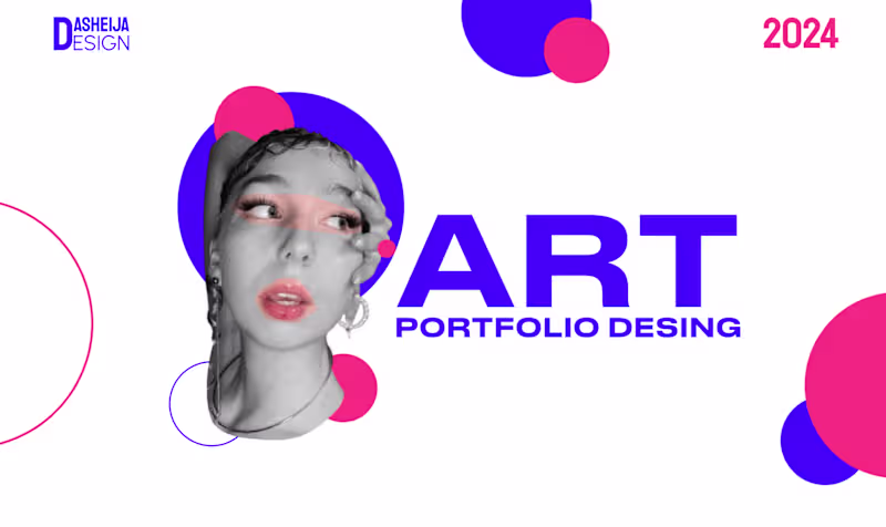 Cover image for Landing page for artist