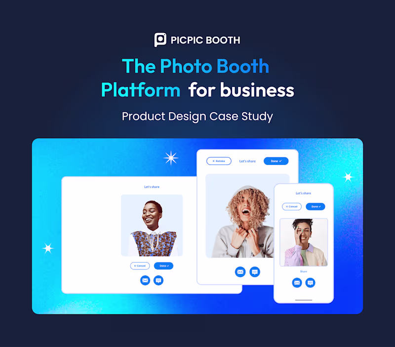 Cover image for PicPic Booth - Product Design Case Study