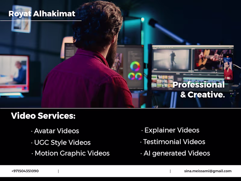 Cover image for High-Quality Video Creation for Social Media & Advertising