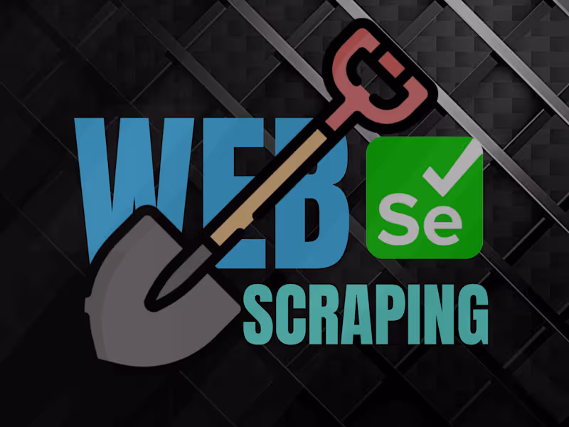 Cover image for Advanced Web Data Scraping (Including Dynamic Data)