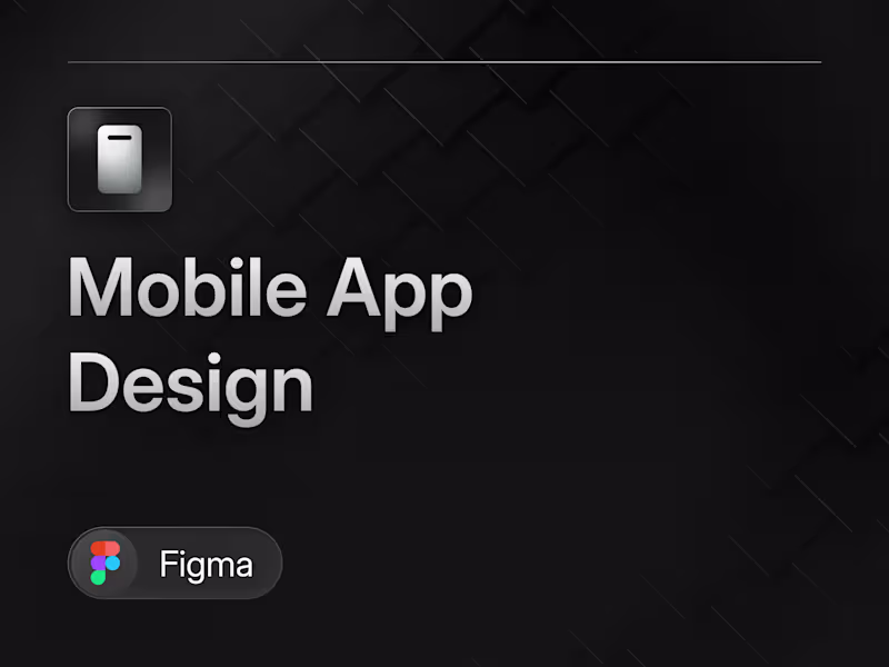 Cover image for Mobile App Design