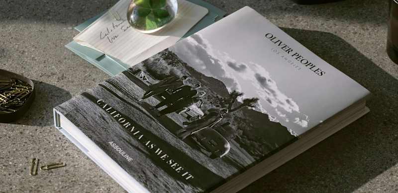 Cover image for Oliver Peoples - Coffee table Book