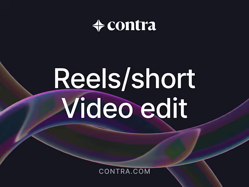Cover image for Reels/ Shorts Video Edit