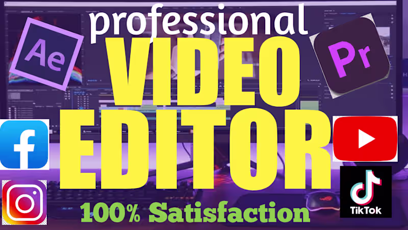 Cover image for Professional video editing