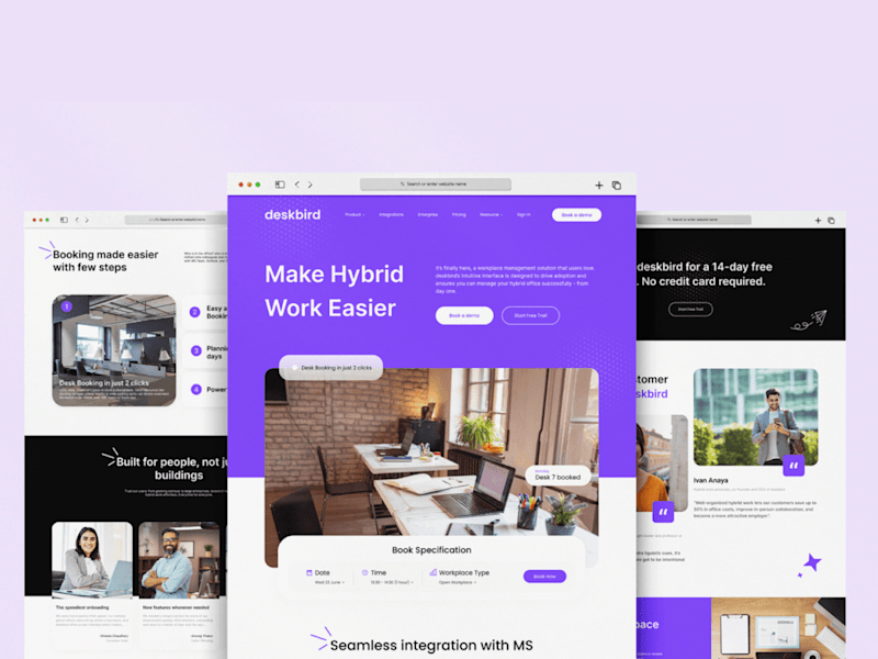 Cover image for Deskbird : Workspace Booking