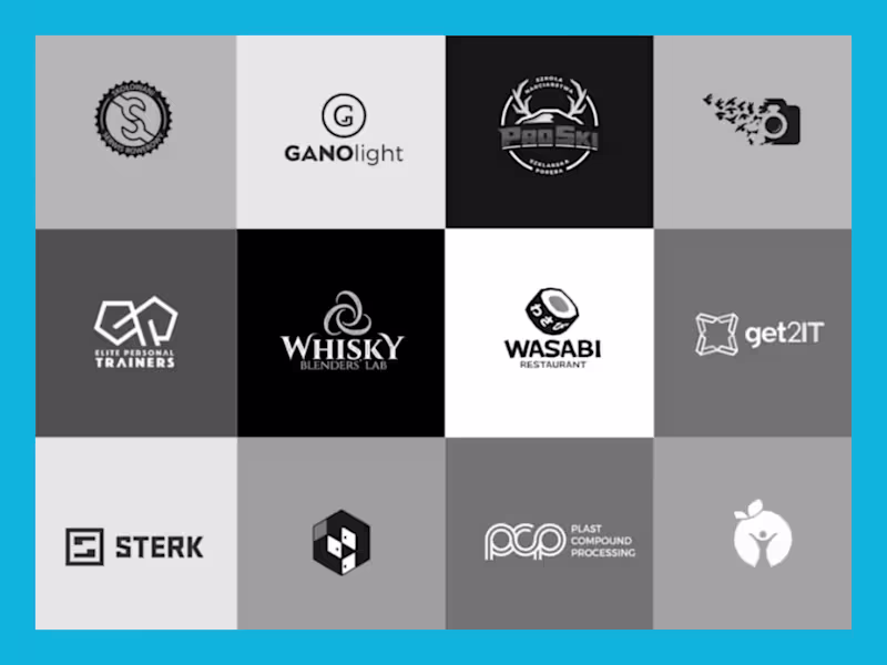 Cover image for Logo design - Blue Package