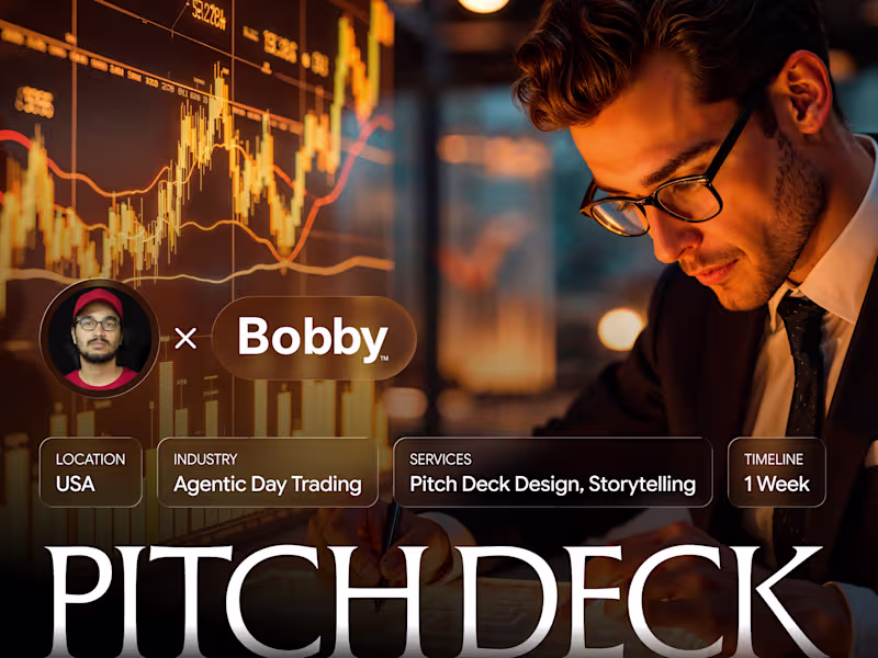 Cover image for Bobby Pitch Deck Design
