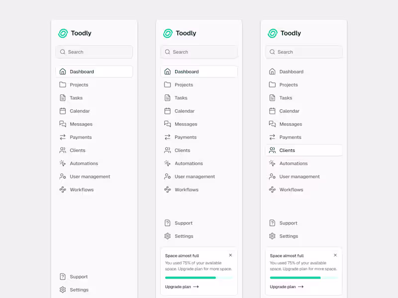 Cover image for Sidebar Navigation
