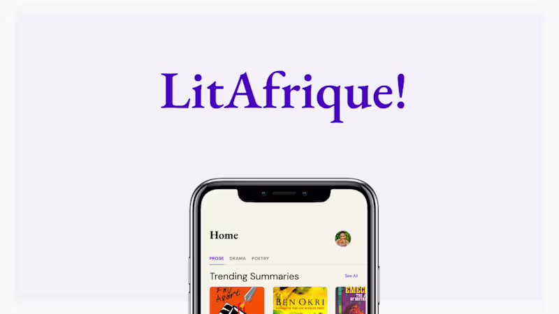 Cover image for LitAfrique!