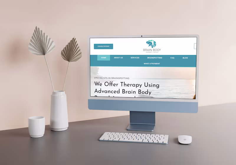 Cover image for Brain Body Therapy Services Website Management