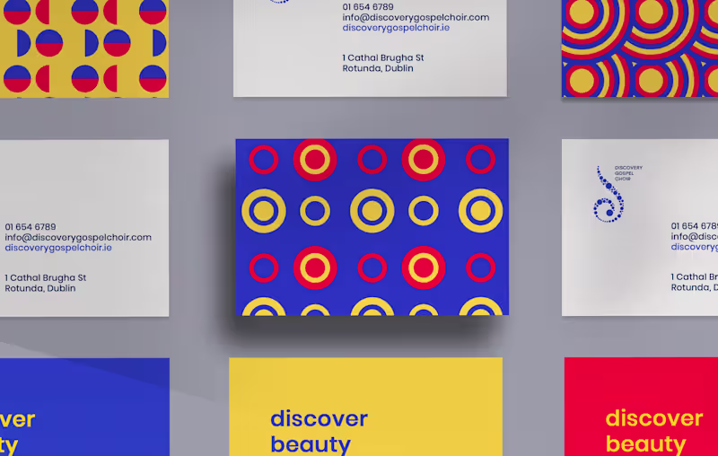 Cover image for Discovery Gospel Choir Brand Identity