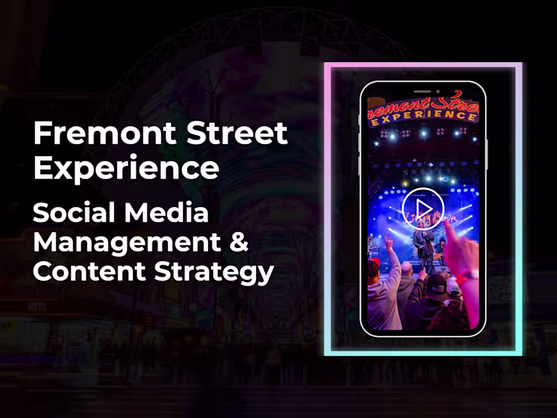Cover image for Social Media Management | Fremont Street Experience