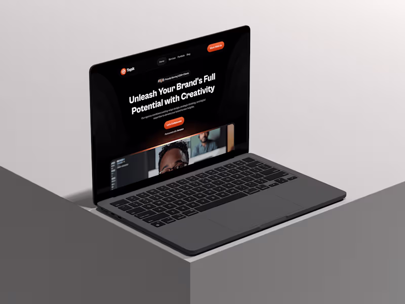 Cover image for Topit - Agency Framer Website