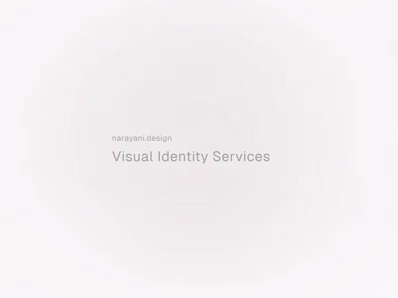 Cover image for Visual Identity