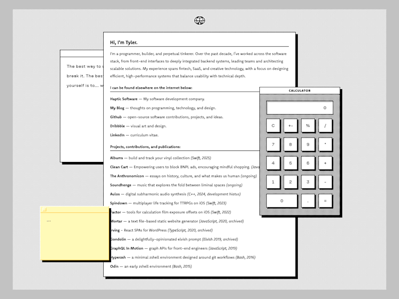 Cover image for Personal Portfolio Site Development