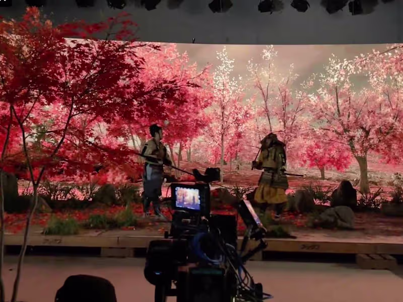 Cover image for BTS for THRONE inc LED movie sets