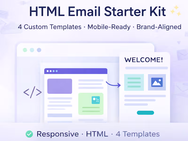 Cover image for HTML Email Design