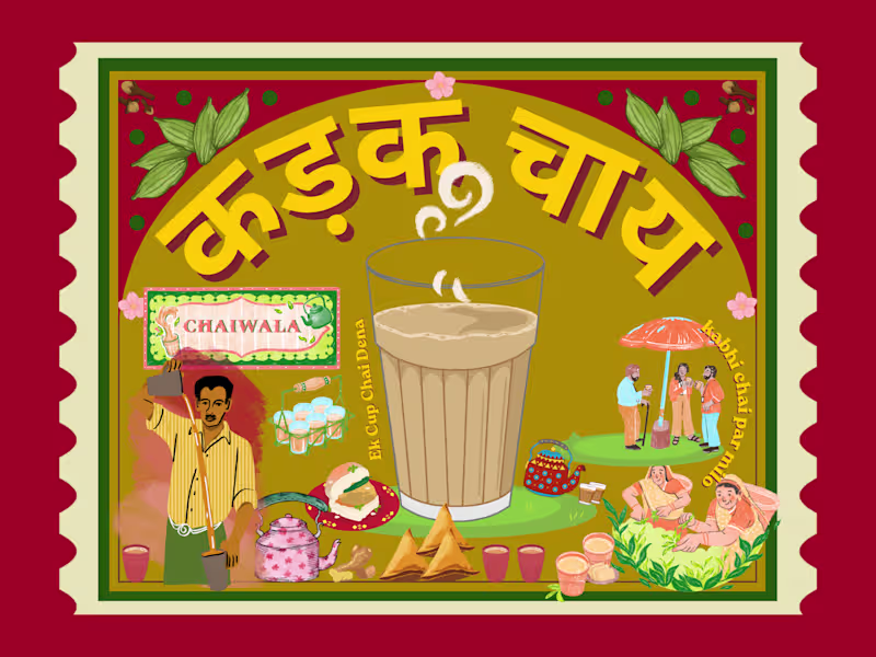 Cover image for Kadak Chai - Indian Funky