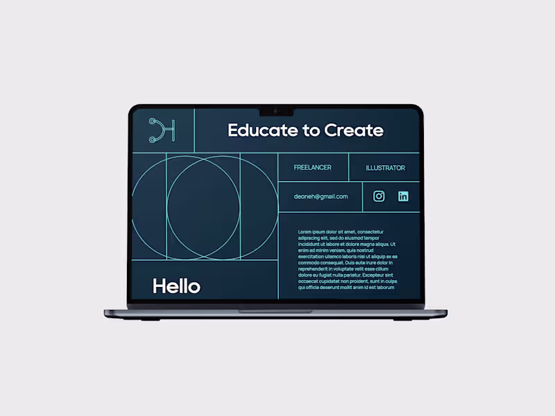 Cover image for Educate to Create Website