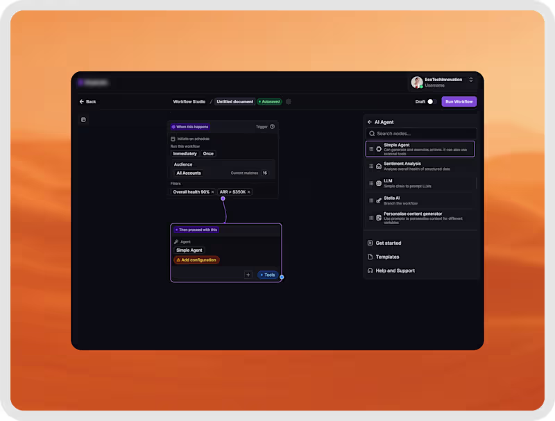 Cover image for No-Code Workflow Automation with LLM Agents for Statisfy