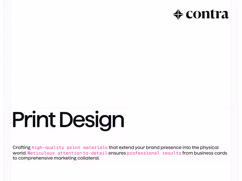 Cover image for Print Design
