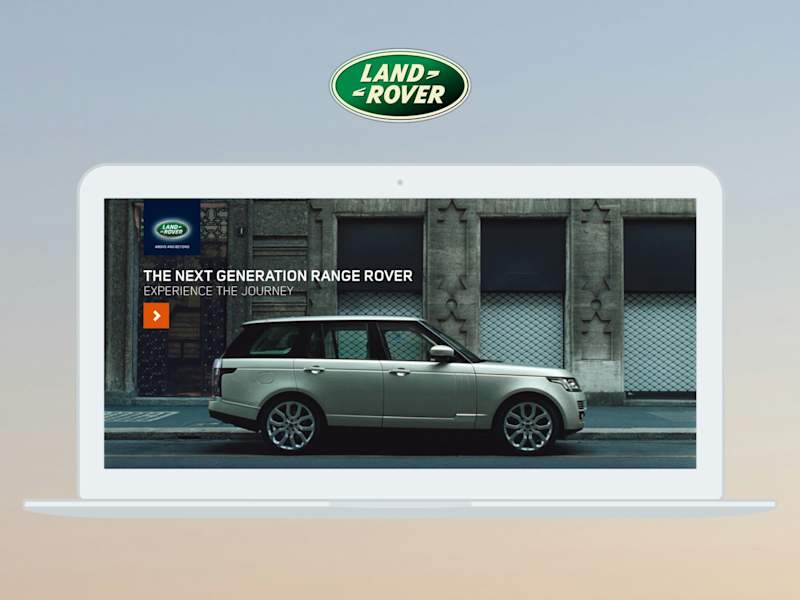 Cover image for Land Rover / Range Rover Microsite UX Design