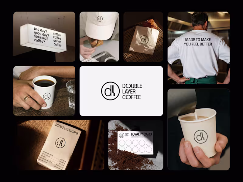Cover image for Double Layer Coffee - Branding