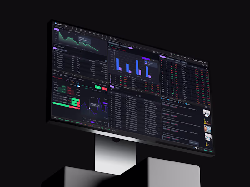 Cover image for FinTech & Cryptocurrency / Mobile & Web Trading System 