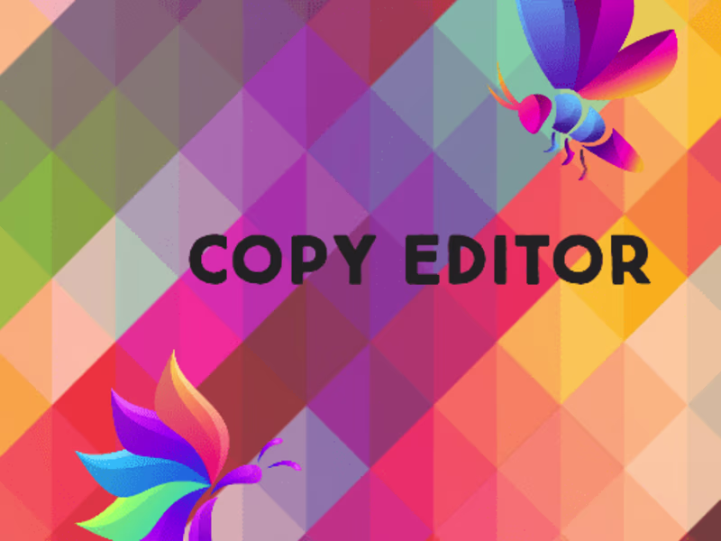 Cover image for Copy editing