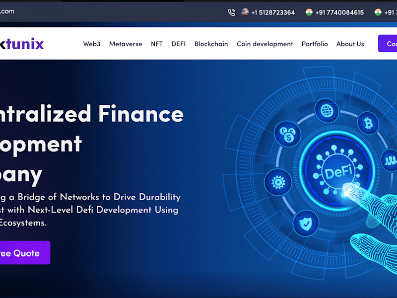 Cover image for De-fi apps development