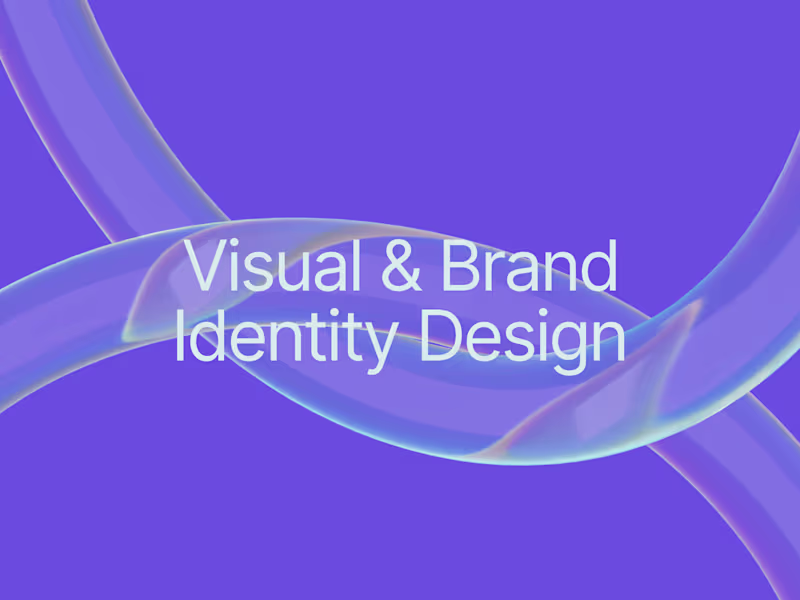 Cover image for Brand & Visual Identity