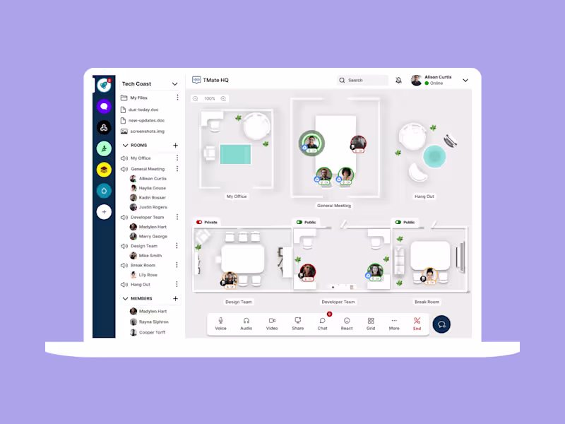 Cover image for Tmate HQ