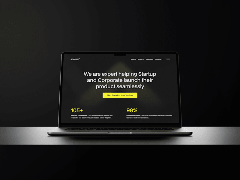 Cover image for Spectup Landing Page