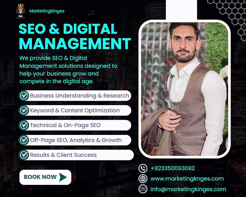 Cover image for Complete Search Engine Optimization Services.