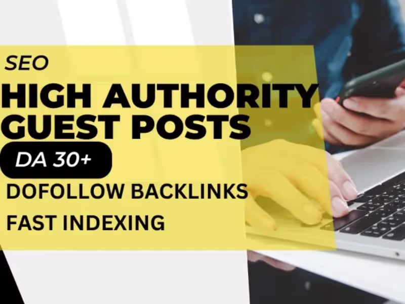 Cover image for I will provide high quality gbob dofollow backlinks
