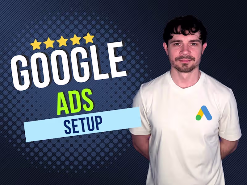 Cover image for Performance-driven Google Ads setup
