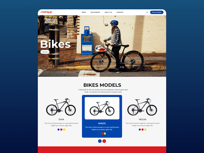 Cover image for WordPress Website Development for Prince Bicycle