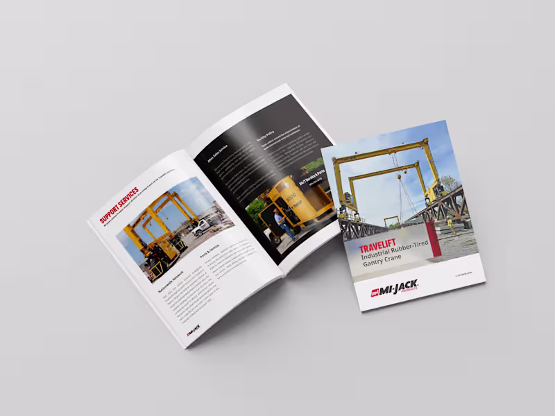 Cover image for Expert Sales Brochure Design for Innovative Mi-Jack Products