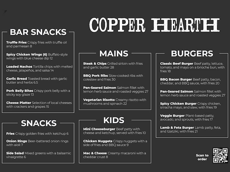 Cover image for Menu Templates