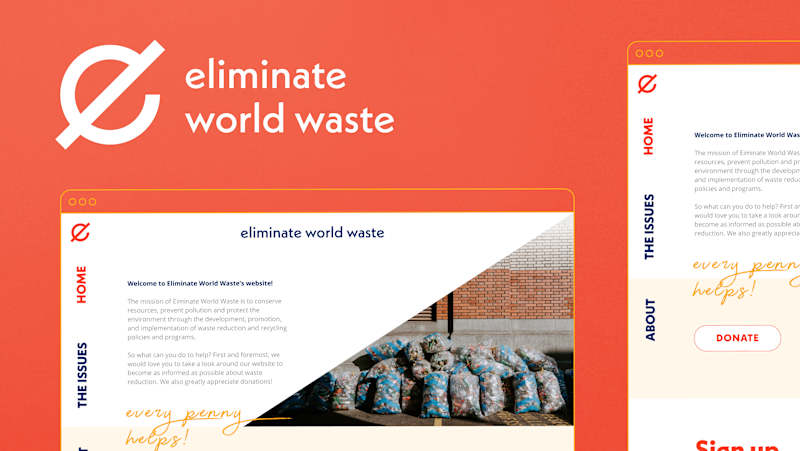 Cover image for Eliminate World Waste