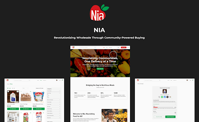 Cover image for Community-Powered Group Buying Feature for NIA